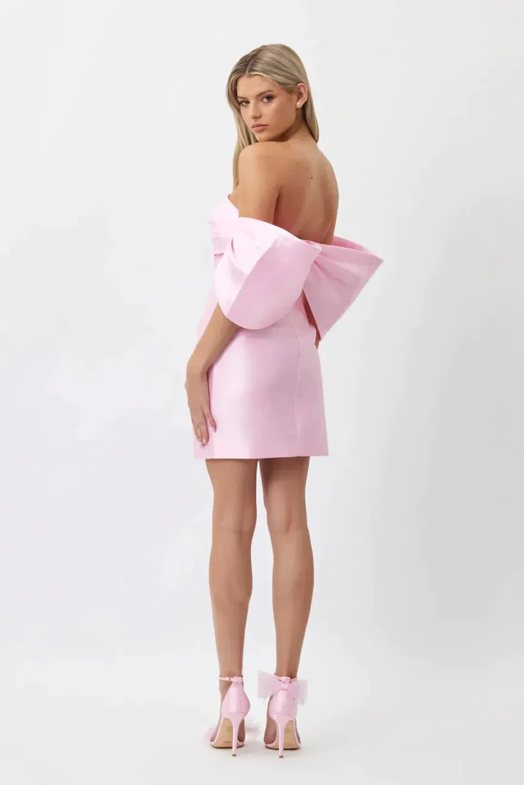 Bianca and Bridgett Eden Mini Dress Pink Size 8 for rent on The Volte - main image