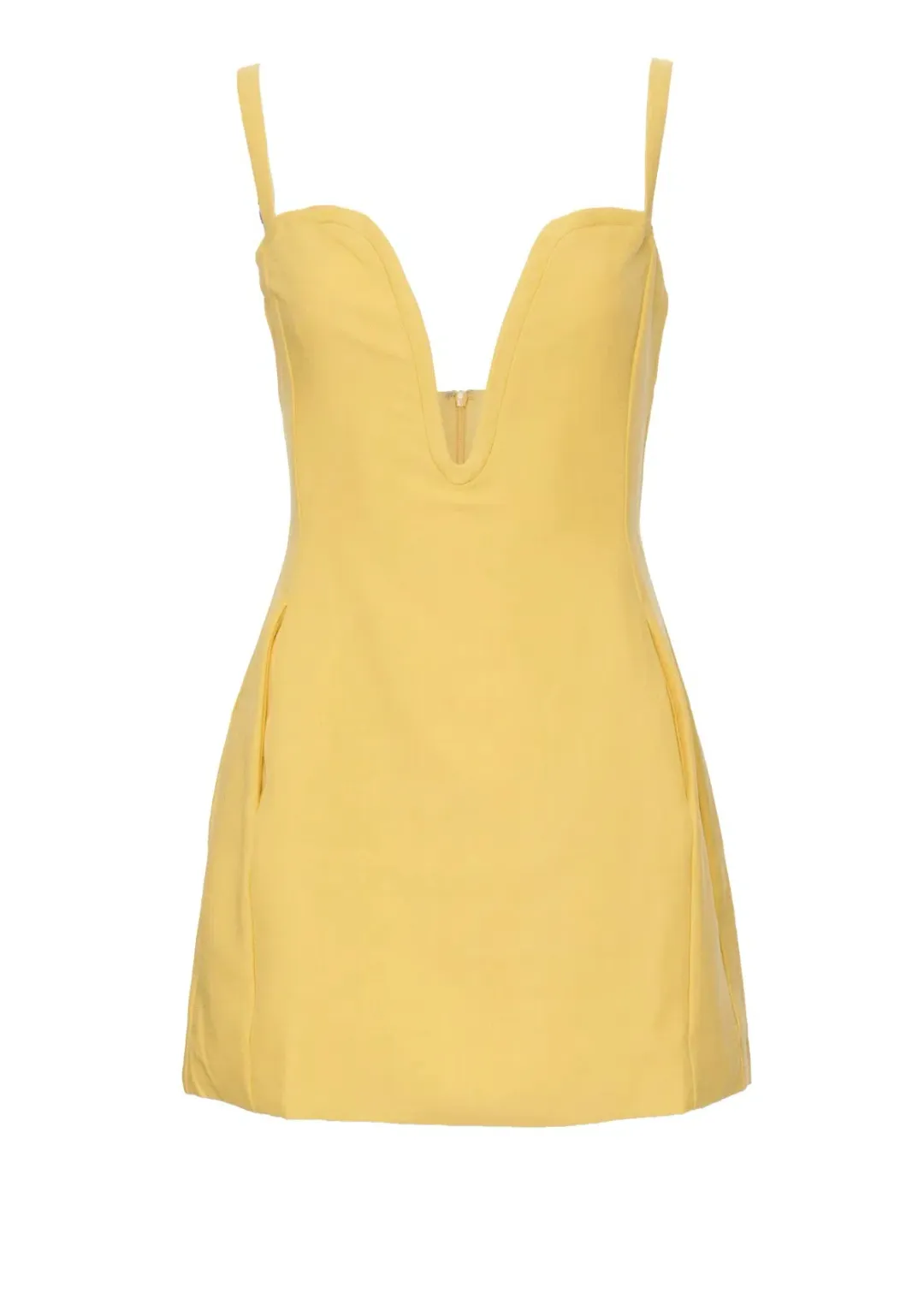Atoir All Caught Up Mini Dress Yellow Size 8 for rent on The Volte - main image