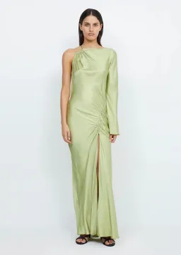 Bec & Bridge Kai Asym Maxi Dress Pear Size 10  for rent on The Volte - image 1