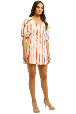 Nicholas Shaanti Dress in Brushed Rainbow Size 8 for rent on The Volte - image 1