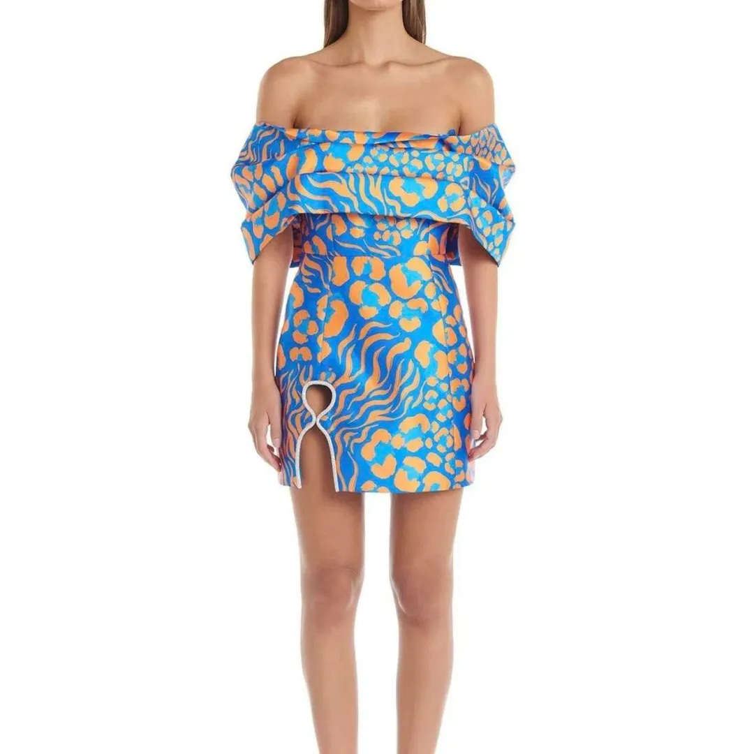 Eliya The Label Lola Dress Multi Size 8  for rent on The Volte - main image