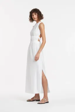Sir The Label Franc Cross Back Gown Ivory Size 0/AU 6 for rent on The Volte - image 4