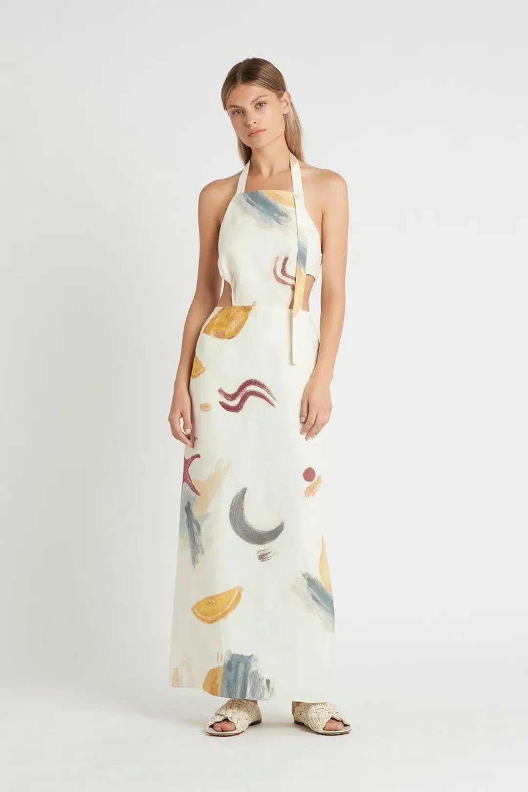 Sir The Label Martine Halter Dress Print Size 0/ AU 6 for rent on The Volte - main image