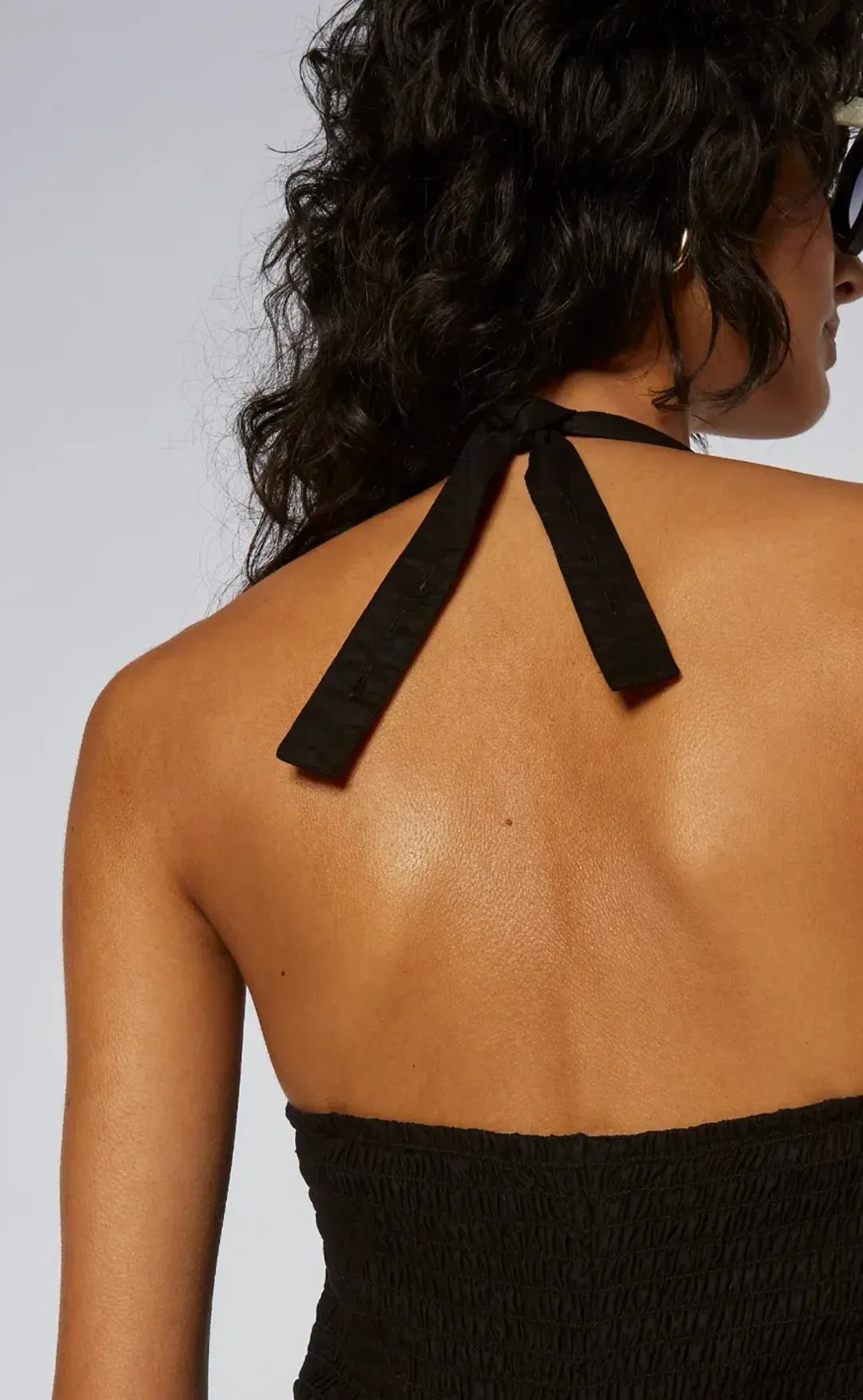 Scanlan Theodore Cotton Bralette Dress Black Size 0 / AU 6 for rent on The Volte - main image