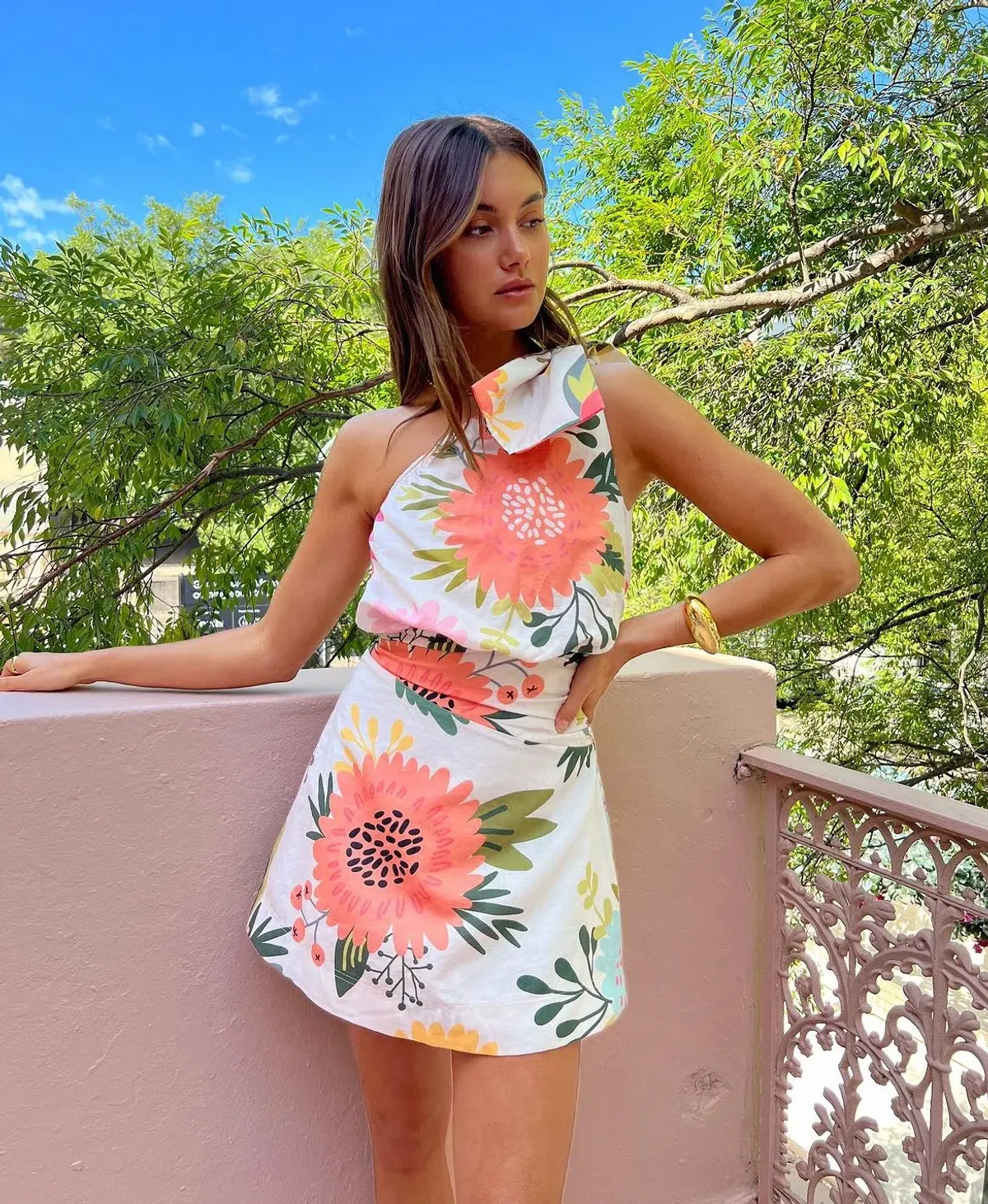 By Nicola Amelie Dress Floral Size 8 for rent on The Volte - main image