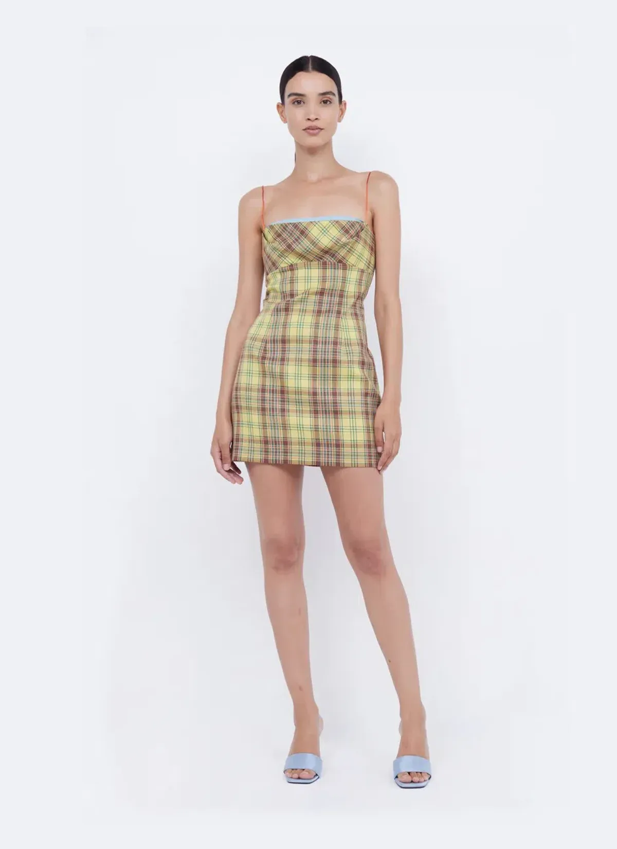 Bec & Bridge Farida Mini Dress Multi Print Size 8 for rent on The Volte - main image