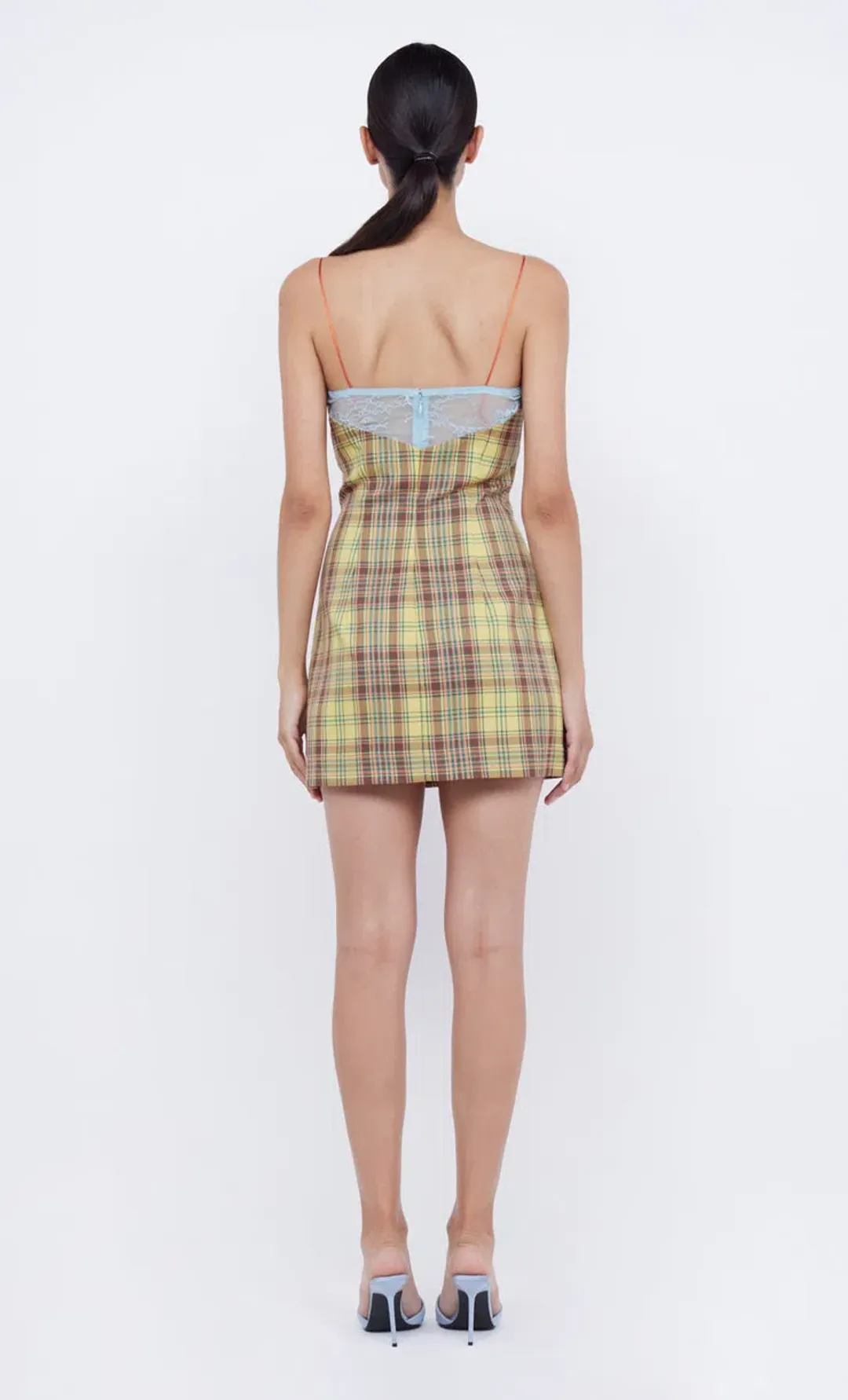 Bec & Bridge Farida Mini Dress Multi Print Size 8 for rent on The Volte - main image