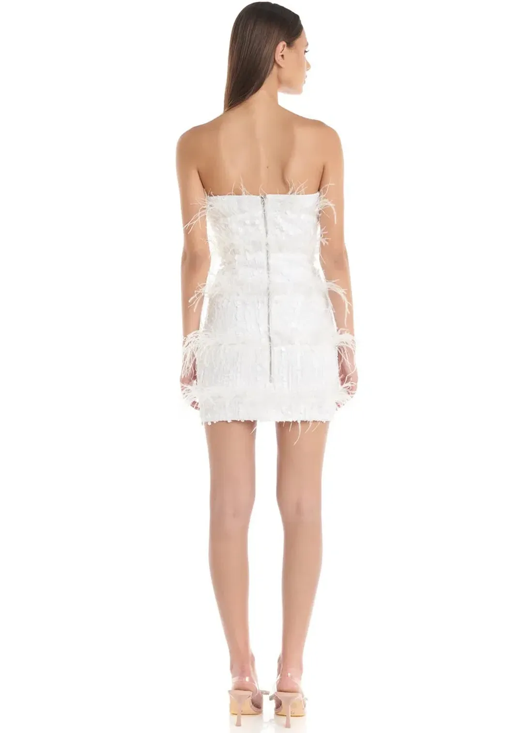 Eliya the Label Tiffany Dress White Size L/ AU 12 for rent on The Volte - main image
