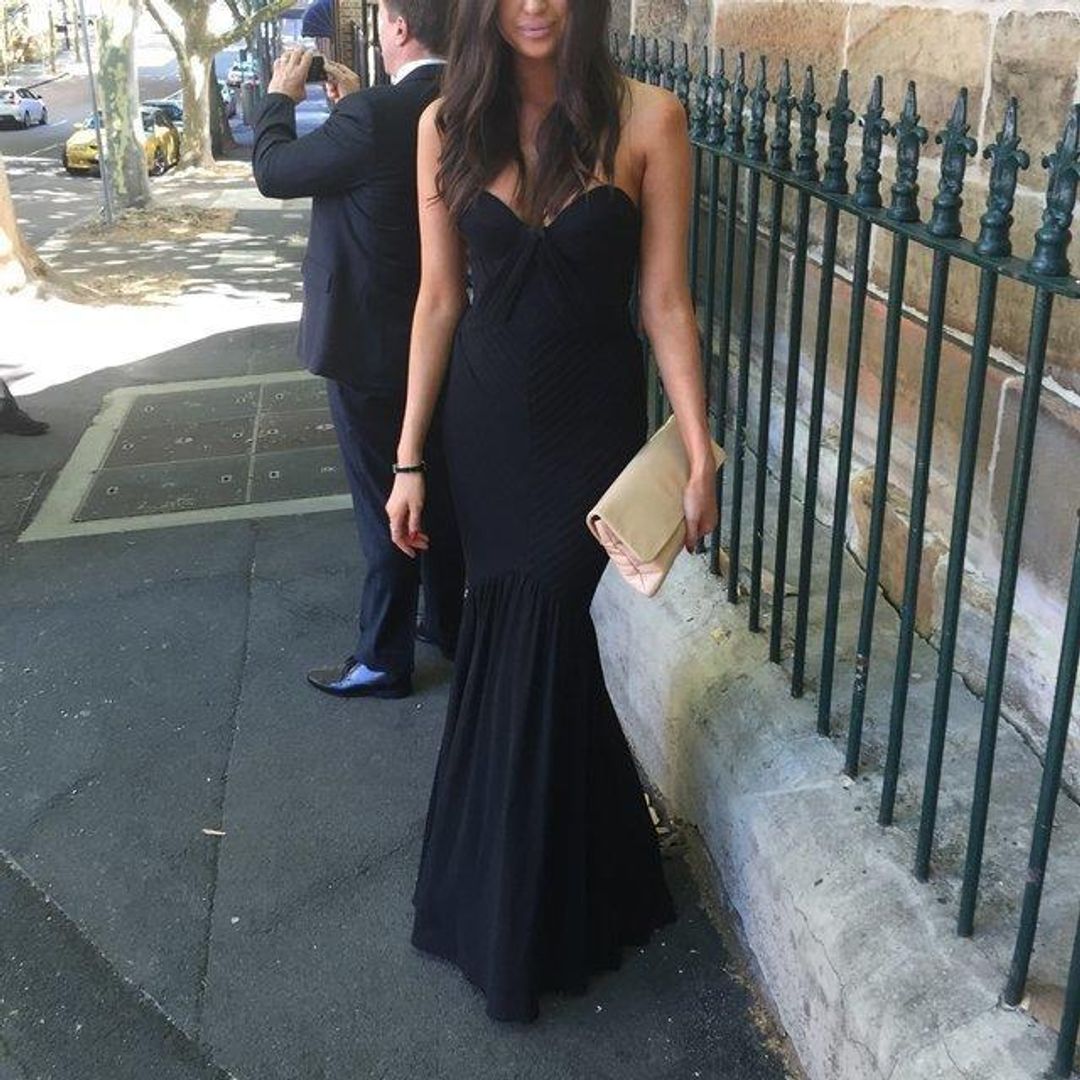 Sheike Elite Maxi Dress Black Size 8 for rent on The Volte - main image