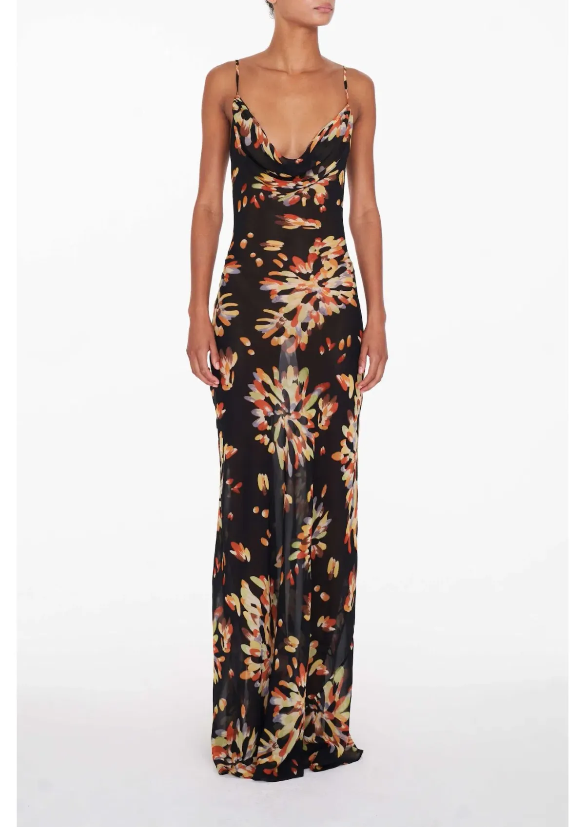 Rat & Boa Catarina Maxi Dress Floral Size L / AU 12 for rent on The Volte - main image