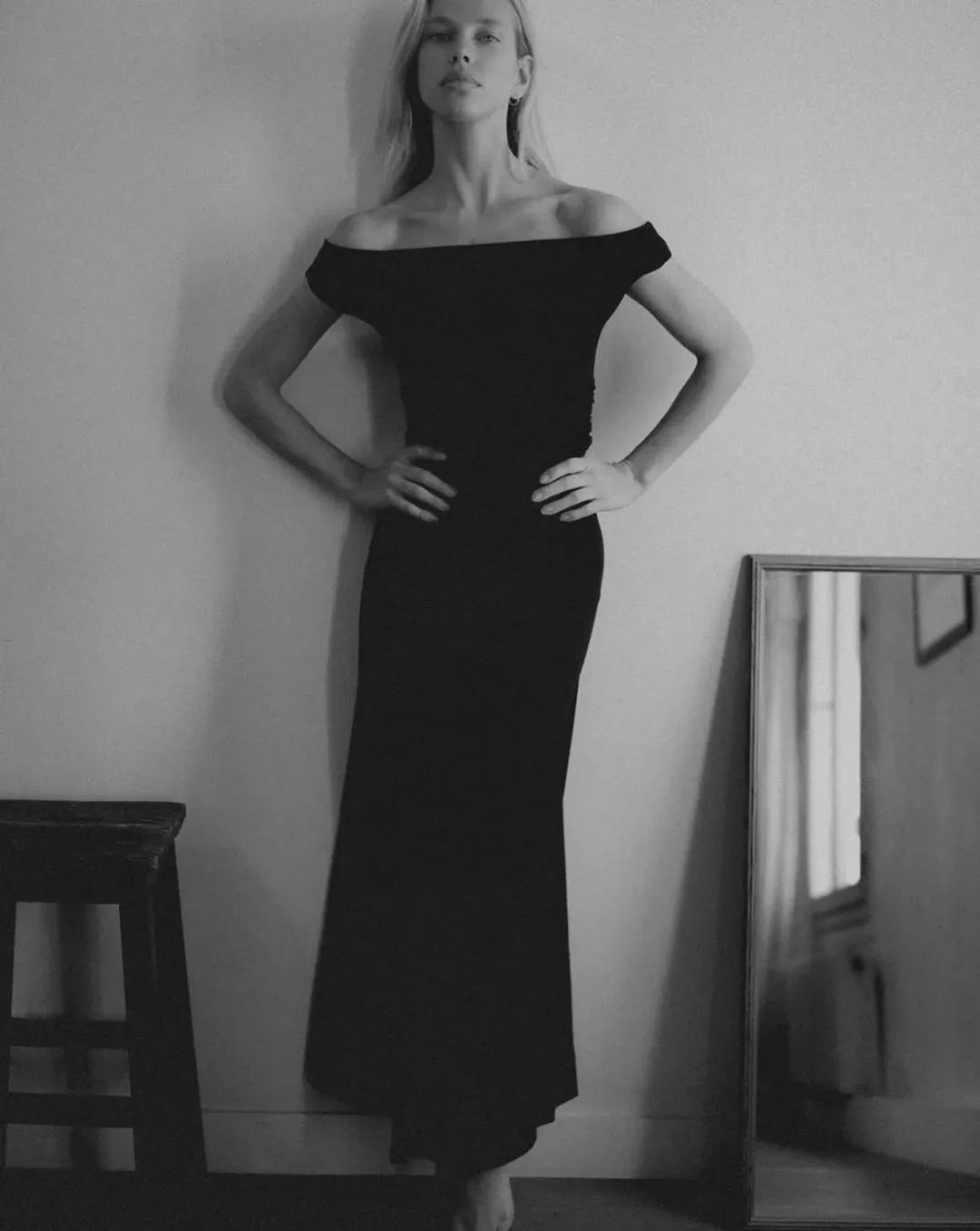 Dominique Healy Vera Maxi Dress Black Size 8 for rent on The Volte - main image