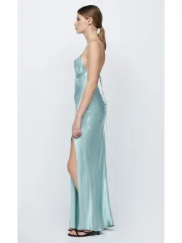 Bec & Bridge Ren Split Maxi Dress Seafoam Green Size AU 6 for rent on The Volte - image 3