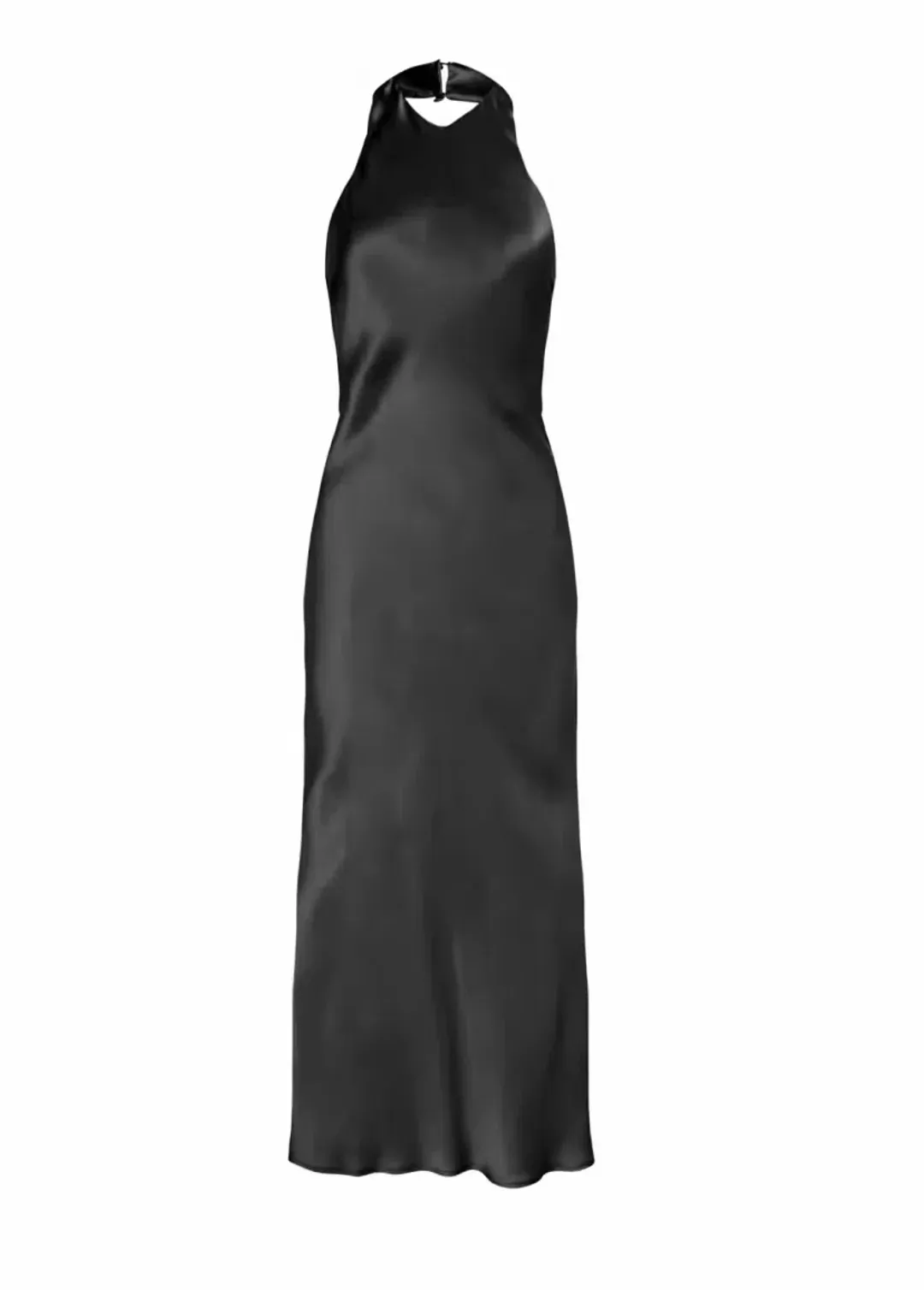 Silk Laundry Halter Dress Black Size XS / AU 6 for rent on The Volte - main image