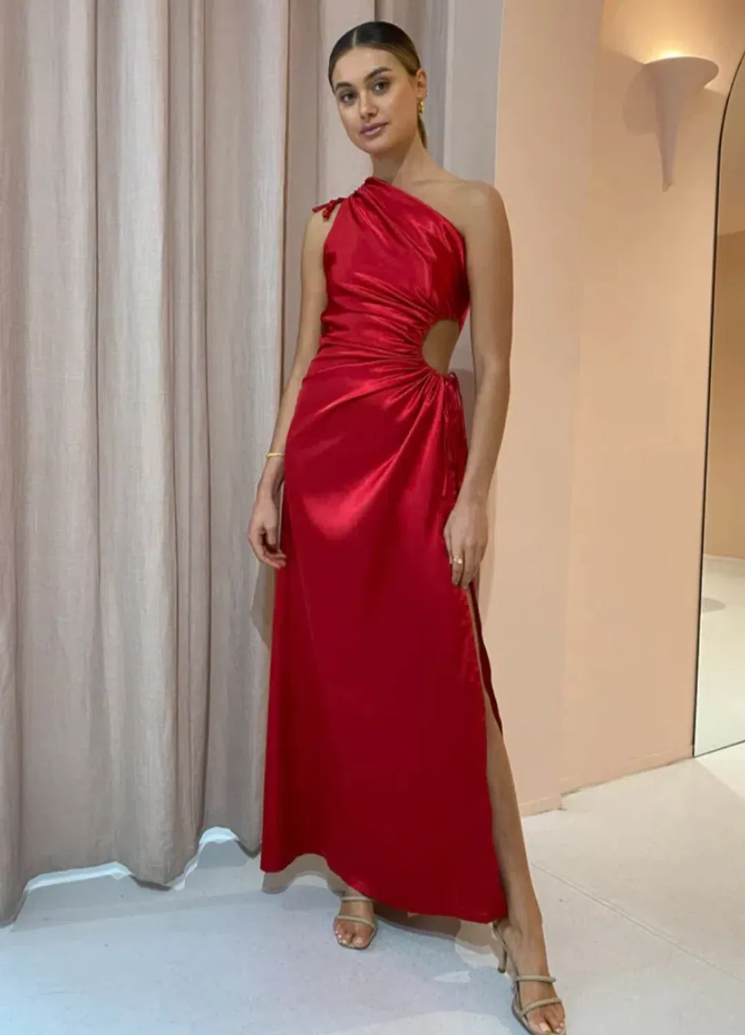 Sonya Moda Nour Scarlet Dress Red Size AU 8 for rent on The Volte - main image