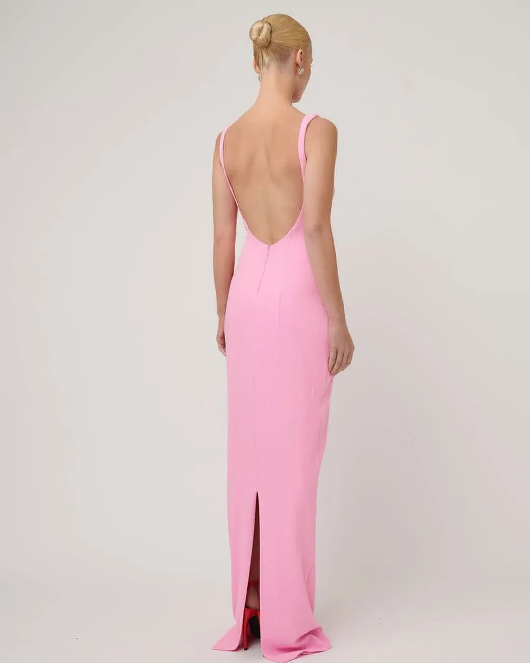 Effie Kats Verona Gown Dress Fairy Floss Size M for rent on The Volte - main image