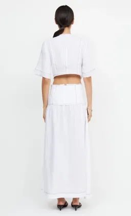 Bec & Bridge Cassie Maxi Dress Ivory Size 10 for rent on The Volte - image 3