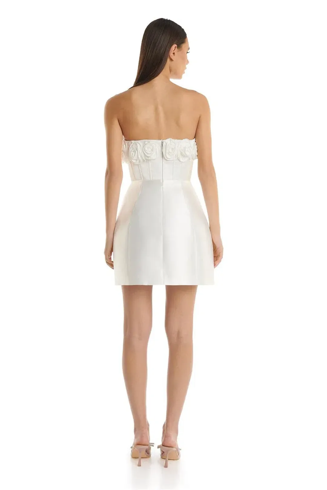 Eliya The Label Tehanni Dress White Size 6 for rent on The Volte - main image