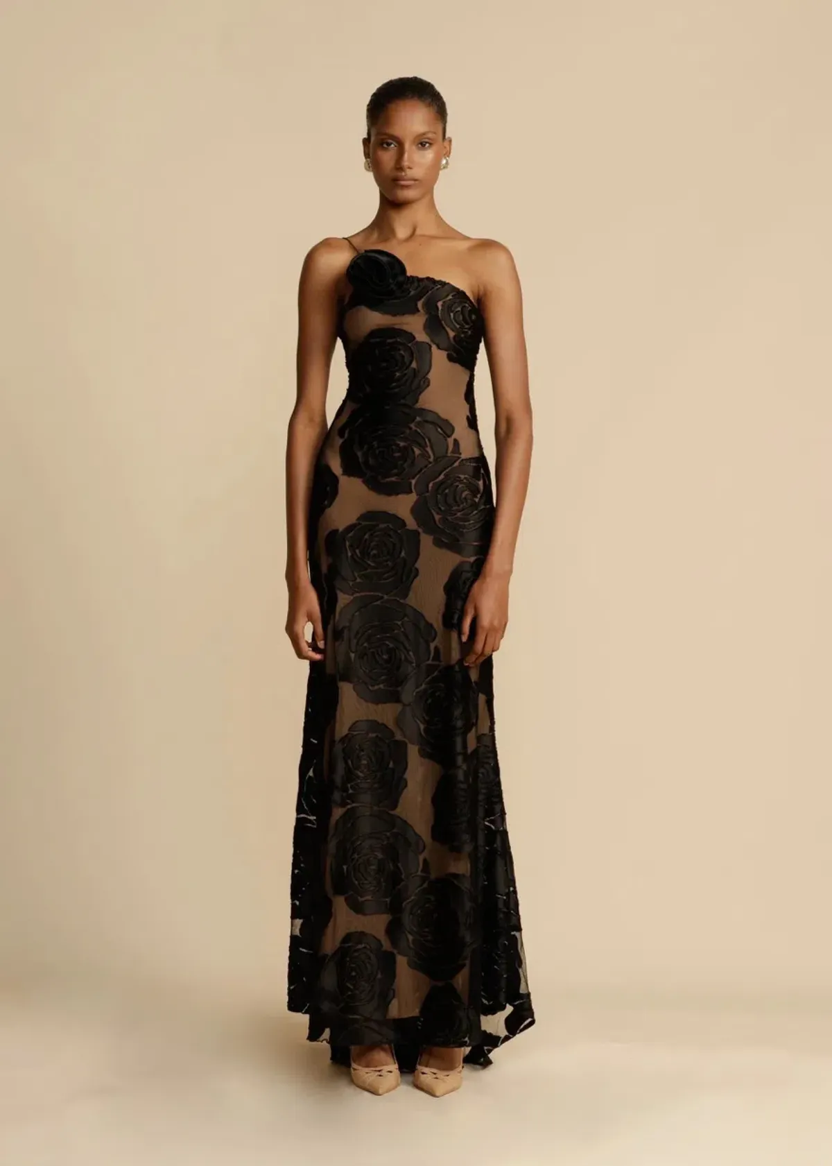 Arcina Ori Marcella Dress Black Size S / AU 8 for rent on The Volte - main image