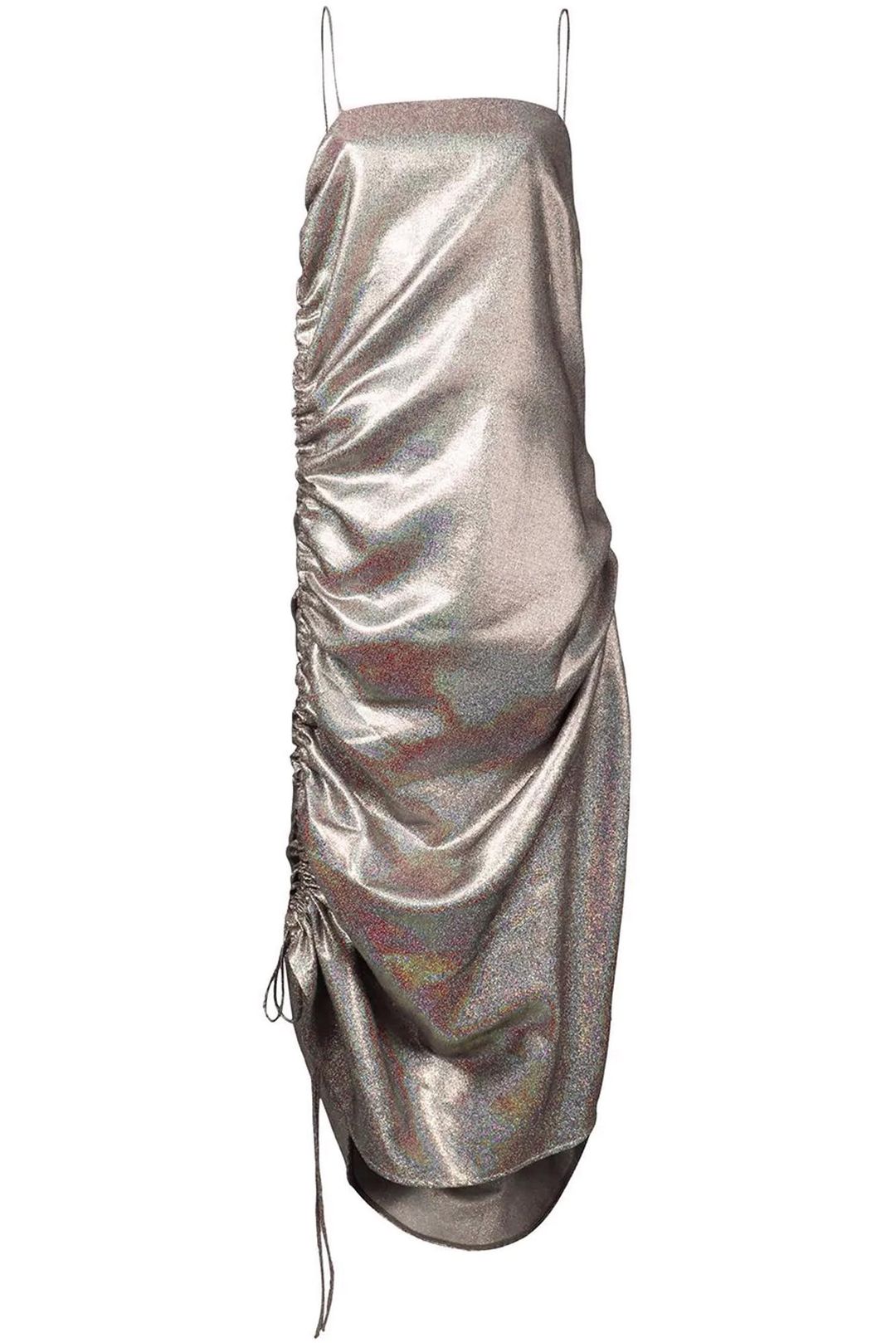 Georgia Alice Blazing Cami Dress Silver Size 8  for rent on The Volte - main image