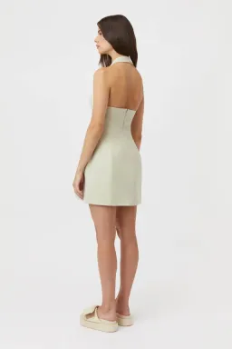 Camilla and Marc Petra Mini Dress Pistachio Grey Size 8 for rent on The Volte - image 5