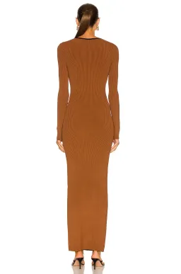  Sir The Label Josephine Draped Dress Hazel Size 3/AU 12  for rent on The Volte - image 4