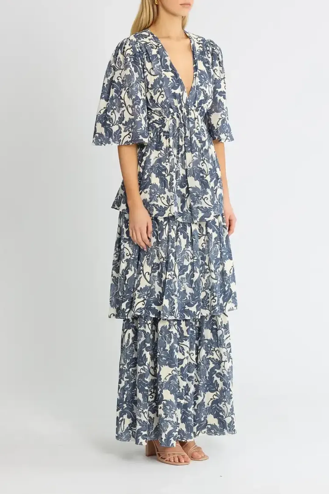 Significant Other Scarlett Maxi Dress Print Size 10 for rent on The Volte - main image