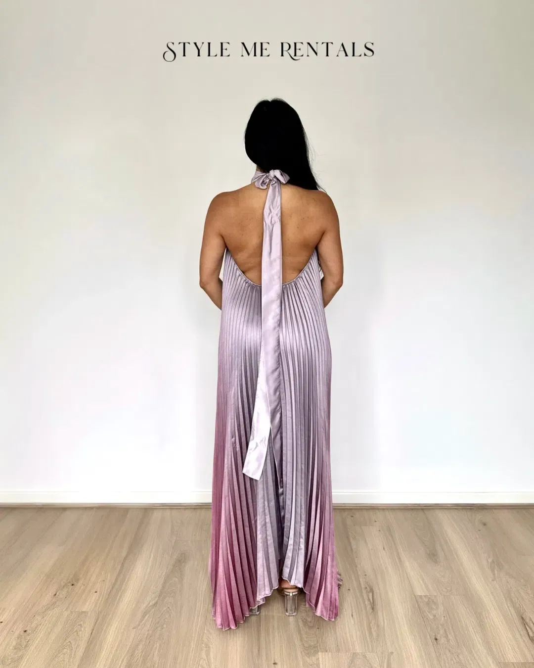 L'idee Opera Gown Mauve Ombre Size 10 for rent on The Volte - main image