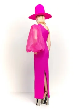 Solace London The Hudson Maxi Dress in Pink Size 8 for rent on The Volte - image 2