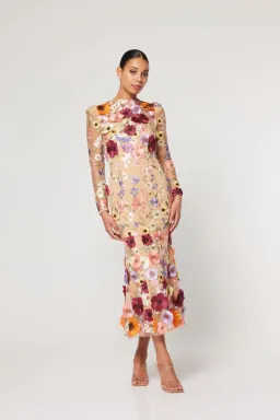 Elliatt Shannon Dress Floral Size 8 for rent on The Volte - image 2