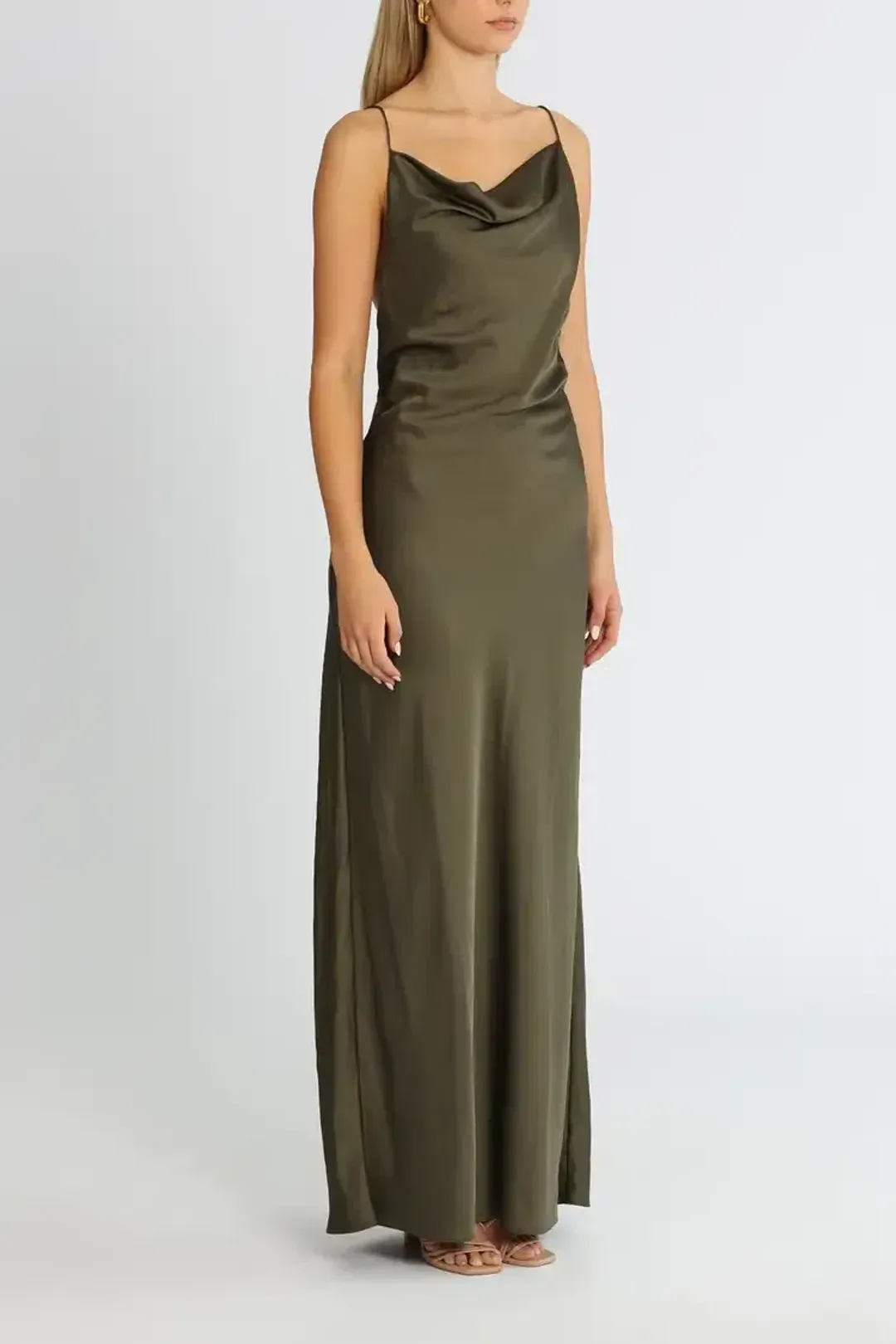Significant Other Aila Dress in Olive Size 10 for rent on The Volte - main image