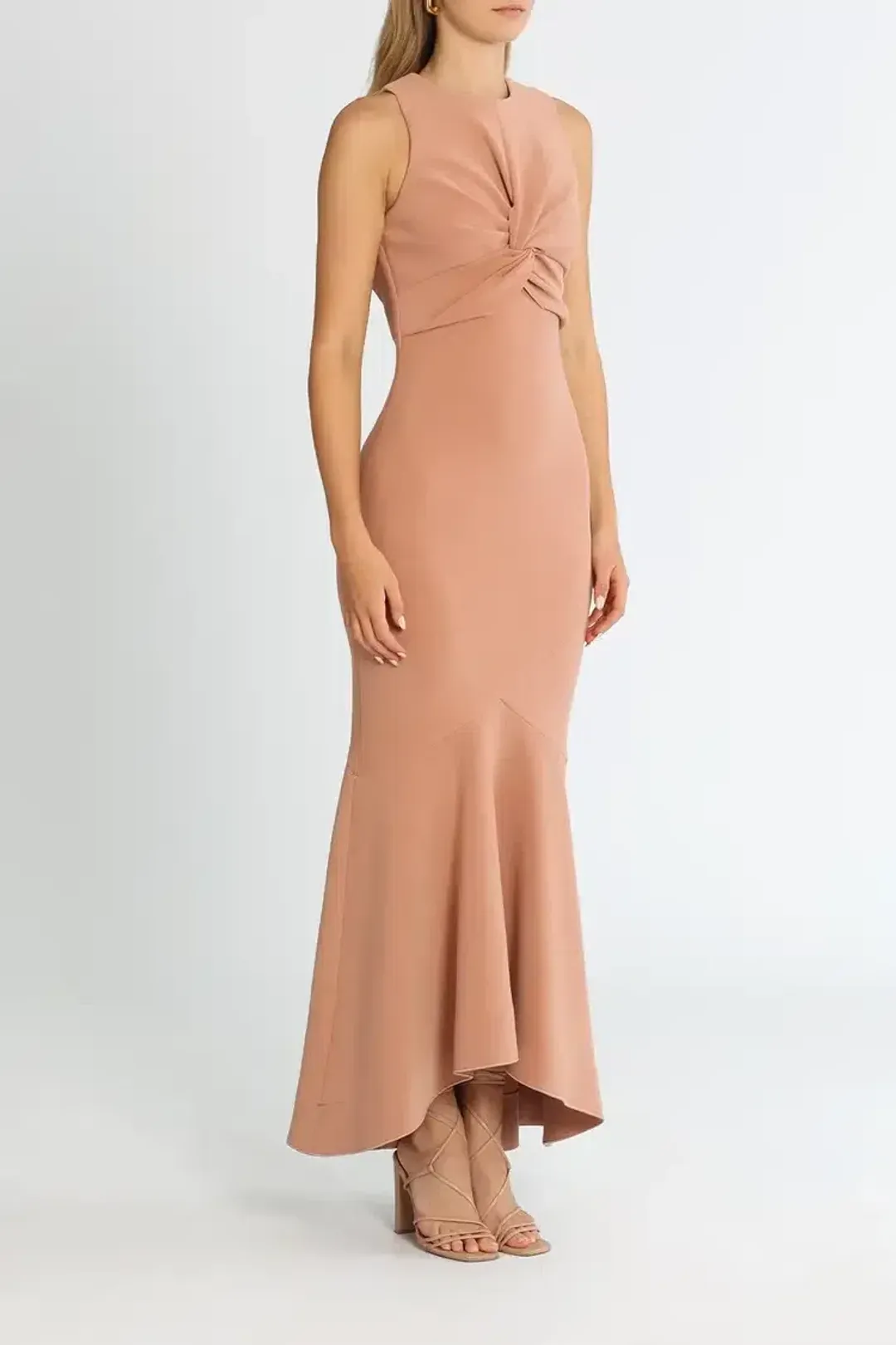Significant Other Ezra Dress in Almond Size 6 for rent on The Volte - main image