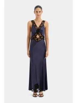 Sir The Label Aries Slip Navy Dress Size 0/ AU 6 for rent on The Volte - image 1