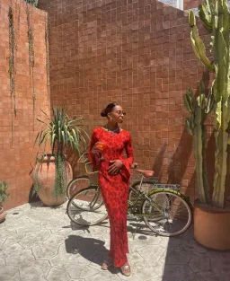 Realisation Par Gia Dress in Havana Size M / AU 10 for rent on The Volte - image 3
