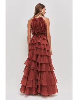 Aje Cleo Gown size 8  for rent on The Volte - image 2