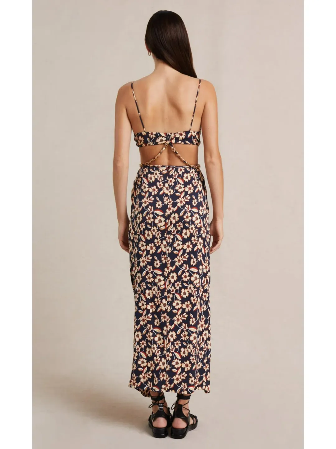 Bec & Bridge Modern Romance Twist Dress Floral Size AU 8 for rent on The Volte - main image
