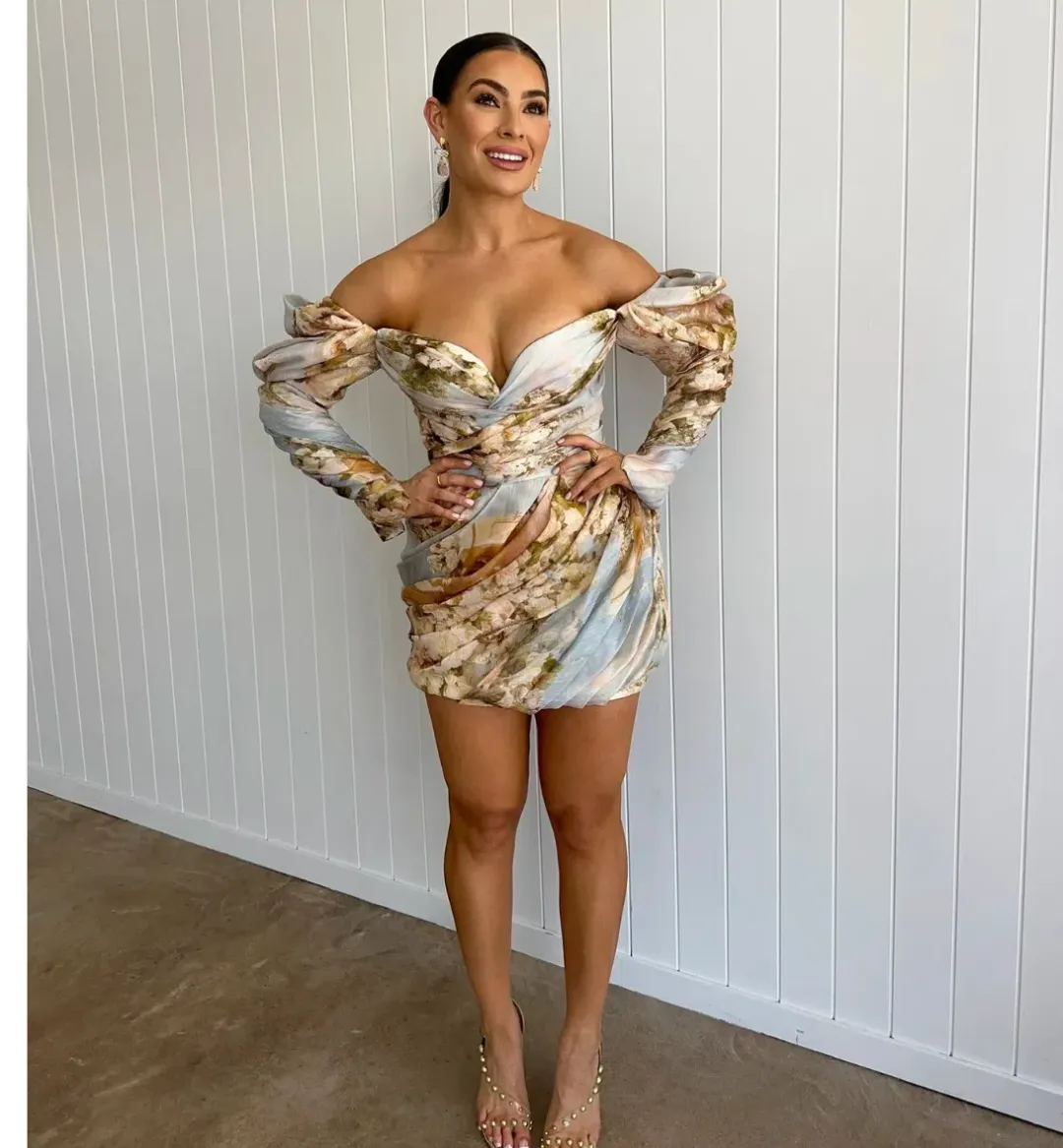 Zimmermann Luminosity Drape Mini Dress Size 0P / AU 6 for rent on The Volte - main image