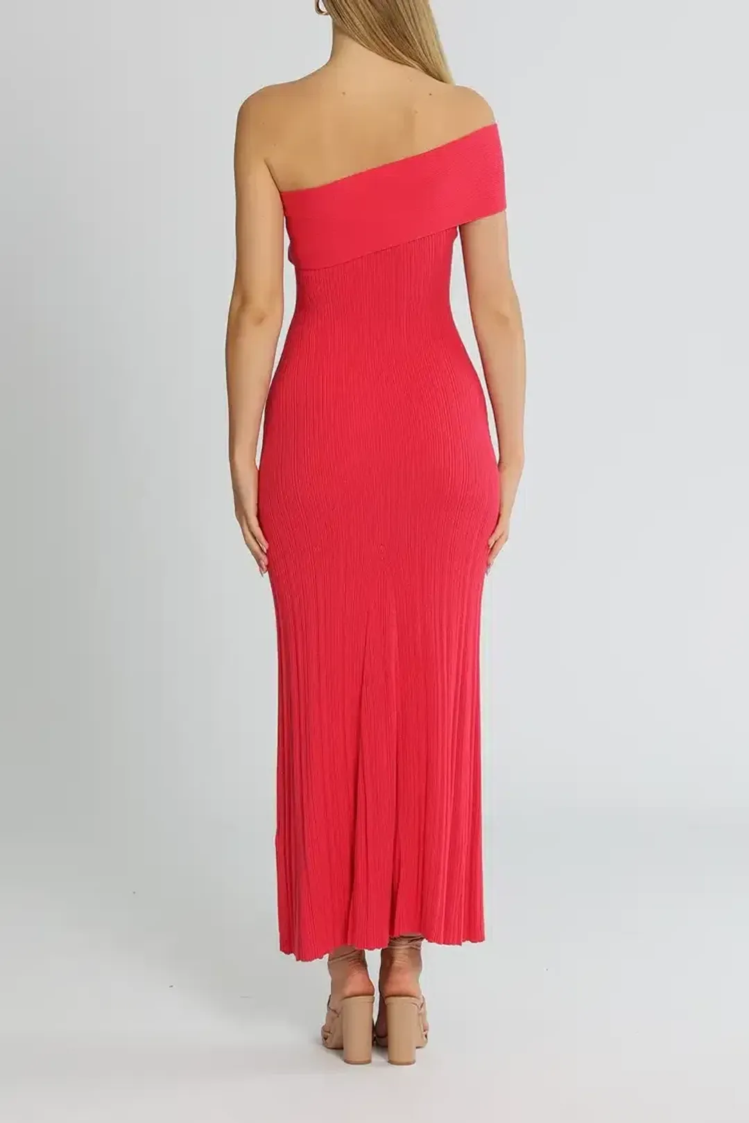 Anna Quan Brea Dress in Red Size 10 for rent on The Volte - main image