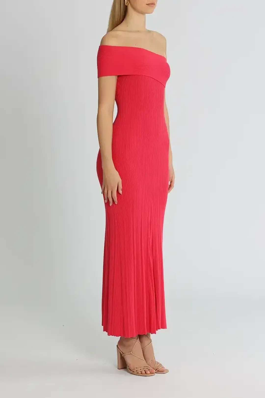 Anna Quan Brea Dress in Red Size 12 for rent on The Volte - main image