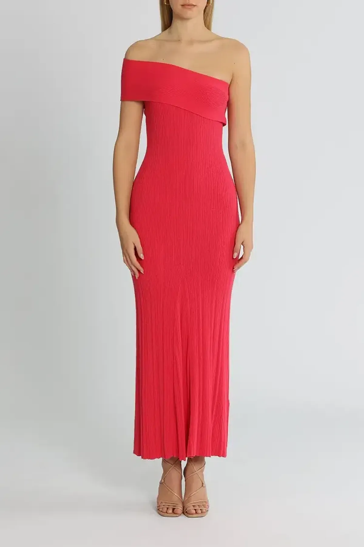 Anna Quan Brea Dress in Red Size 8 for rent on The Volte - main image