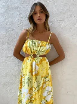 Faithfull the Brand El Rio Maxi Dress Loretta Floral Print Size 8 for rent on The Volte - image 3