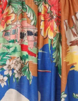 Zimmermann Alight Picnic Dress Nautical Map Size 3 / AU 14 for rent on The Volte - image 3