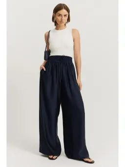 Country Road Multi Channel Palazzo Pant Navy Size AU 8 for rent on The Volte - image 1