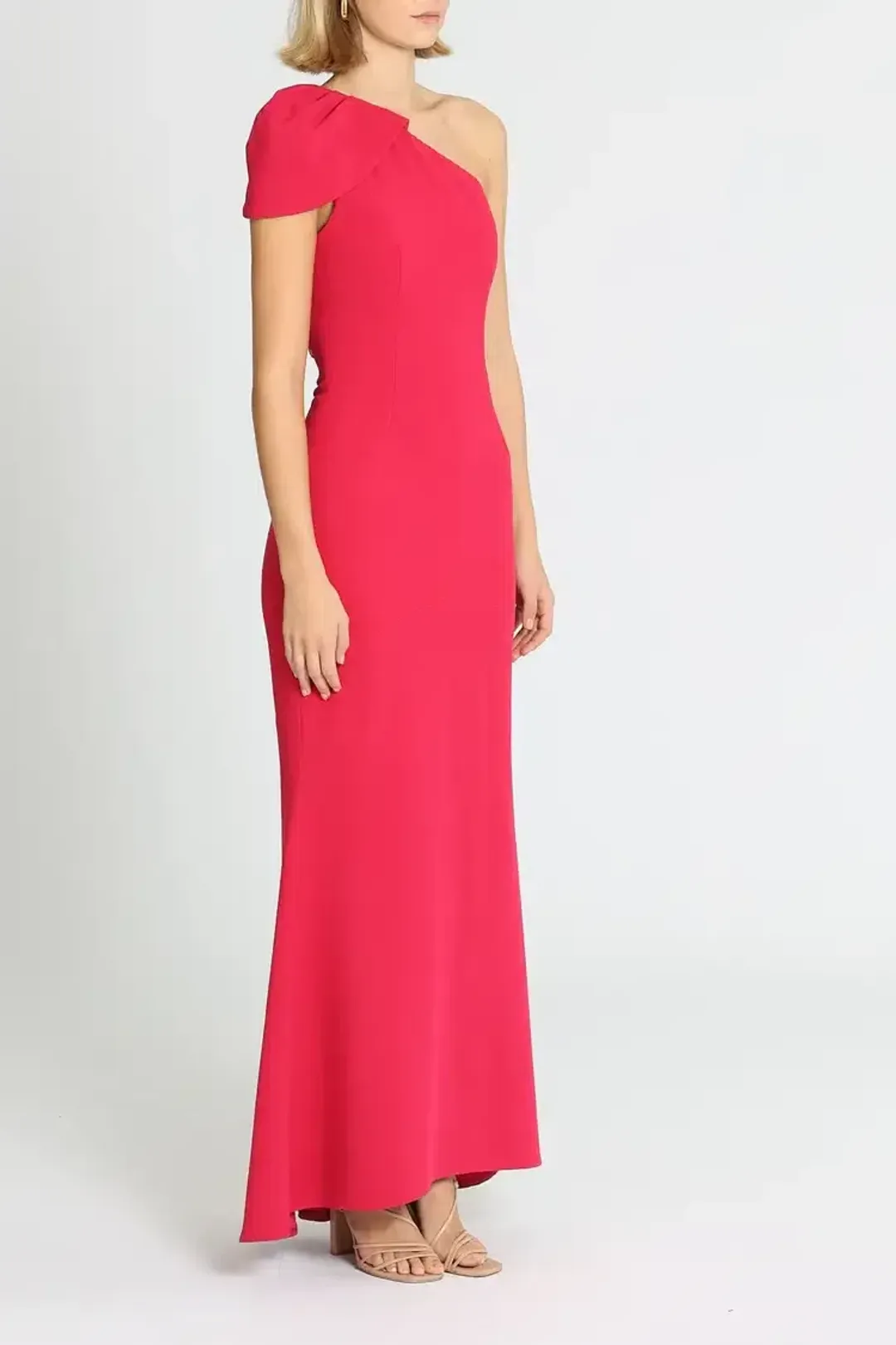 Rebecca Vallance Poppy Gown in Red Size 8 for rent on The Volte - main image