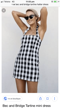Bec and Bridge Tartine Mini Dress for rent on The Volte - image 4