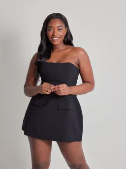 Odd Muse The Ultimate Muse Strapless Dress in Black Size 12 for rent on The Volte - image 4