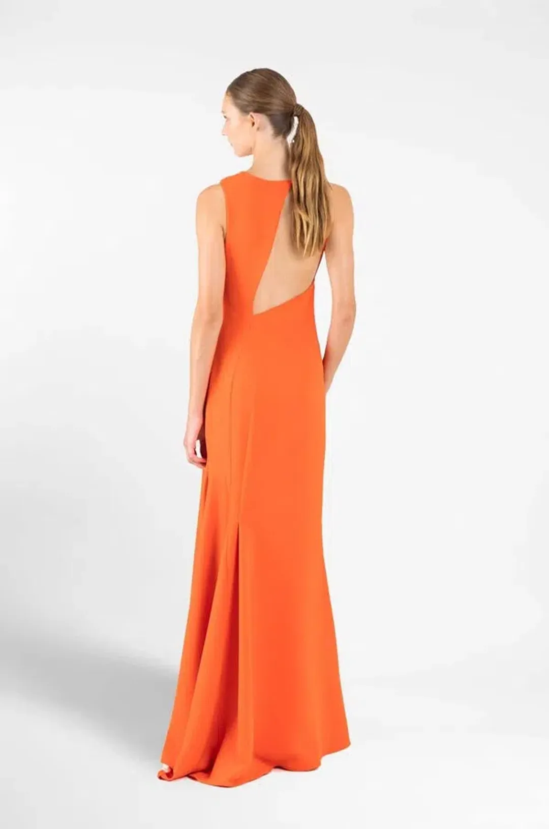 One Fell Swoop Dakota Gown in Chilli Size 8 for rent on The Volte - main image