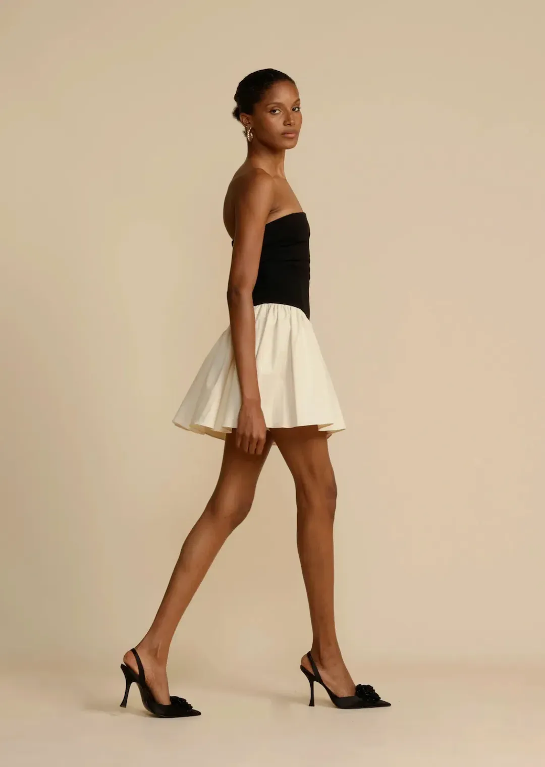 Arcina Ori Celine Dress Black White Size S / AU 6-8 for rent on The Volte - main image