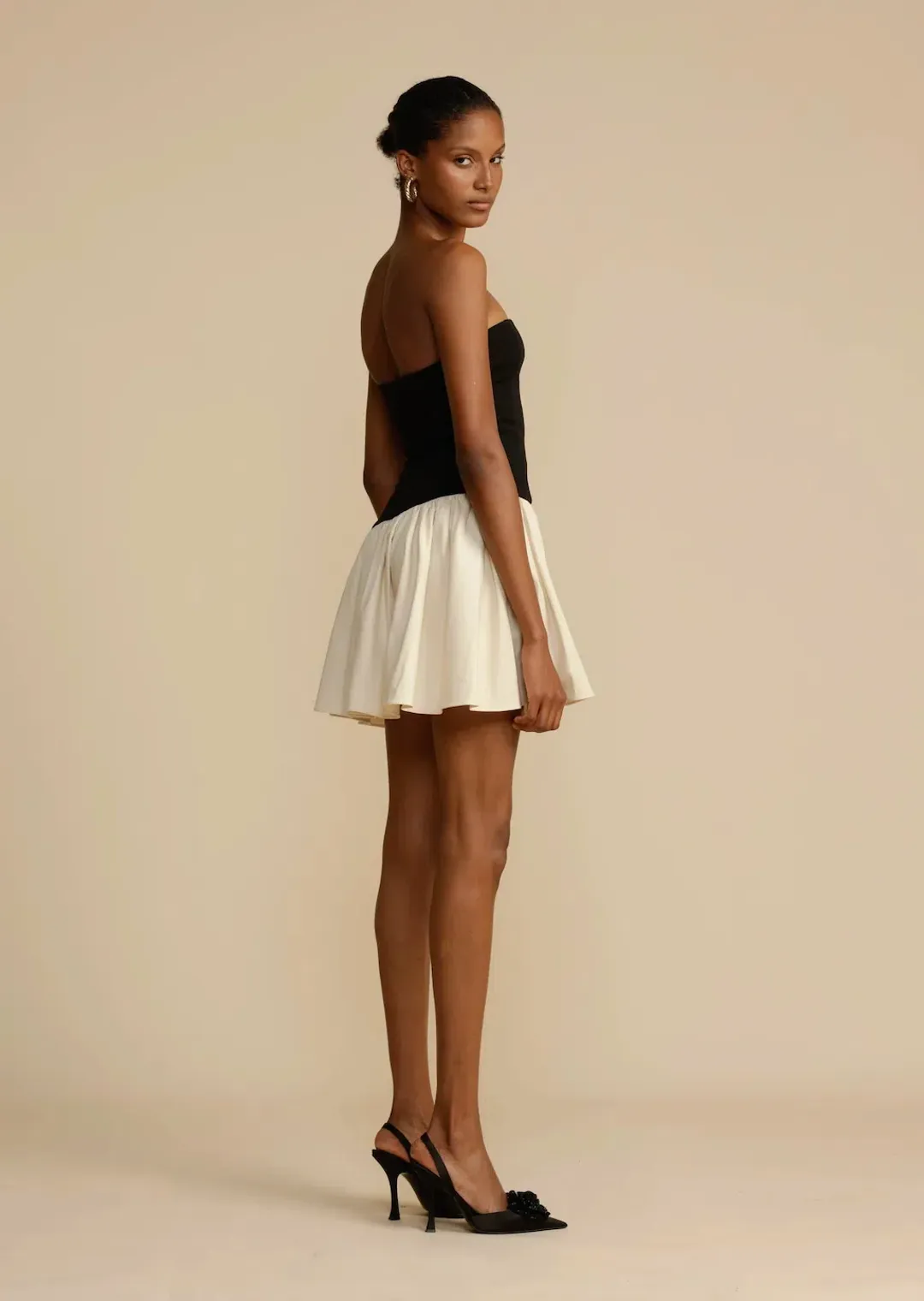 Arcina Ori Celine Dress Black White Size S / AU 6-8 for rent on The Volte - main image