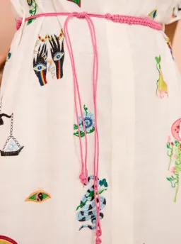Alemais  Atticus Embroidered Shirtdress In Print Size 8 for rent on The Volte - image 2