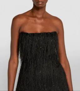 Rachel Gilbert Rollo Mini Dress Black Size 4/AU 14 for rent on The Volte - image 1